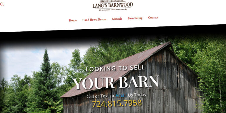 Langs Barnwood Website